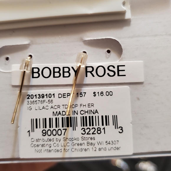 🛍2/$15🛍♡ Bobby Rose Earrings ♡ - Picture 2 of 4